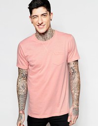 Однотонная футболка Brave Soul - Розовый