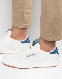 Белые кроссовки в стиле ретро Reebok Club C 85 AQ9844 - Белый
