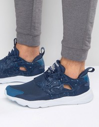 Синие кроссовки Reebok Furylite AQ9955 - Синий