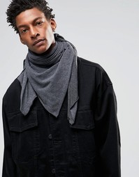 Трикотажный шарф Esprit - Серый
