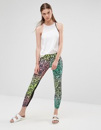 Леггинсы с принтом Reebok - Lumlim