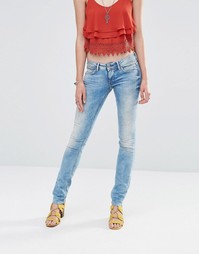 Светлые джинсы слим Pepe Jeans Ariel - Синий 000