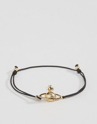Браслет-фенечка Vivienne Westwood Suzie - Black gold