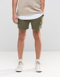 Спортивные шорты цвета хаки ASOS - Выцветший оливковый