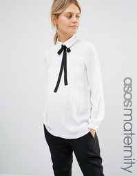 Блузка для беременных ASOS Maternity - Слоновая кость