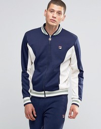 Спортивная куртка с полосками Fila Vintage - Темно-синий
