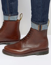 Ботинки с 8 парами люверсов Dr Martens Eldritch - Коричневый
