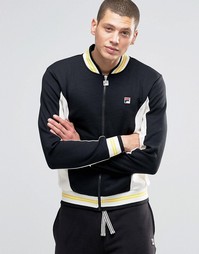 Спортивная куртка с полосками Fila Vintage - Черный