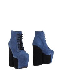 Синие Полусапоги и высокие ботинки Jeffrey Campbell