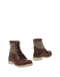 Коричневые Полусапоги и высокие ботинки Timberland
