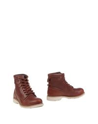Коричневые Полусапоги и высокие ботинки Timberland