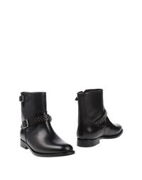 Черные Полусапоги и высокие ботинки Saint Laurent