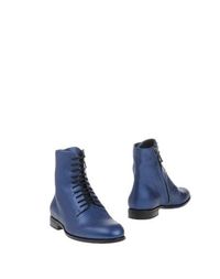 Синие Полусапоги и высокие ботинки JIL Sander Navy