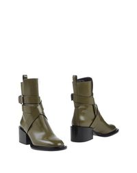 Зеленые Полусапоги и высокие ботинки JIL Sander