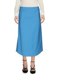 Юбка длиной 3/4 JIL Sander Navy