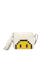 Кожаная сумка Pixel Smiley Anya Hindmarch