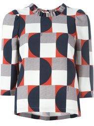 блузка с геометрическим принтом  L'Autre Chose