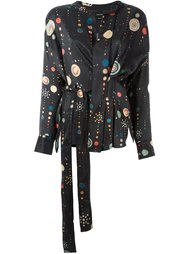 блузка 'Oliver' с космическим принтом Isabel Marant