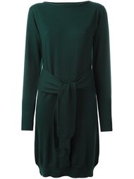 трикотажное платье с длинными рукавами Mm6 Maison Margiela