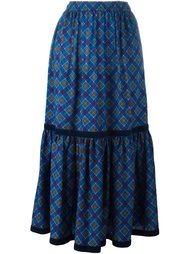 расклешенная юбка  Yves Saint Laurent Vintage