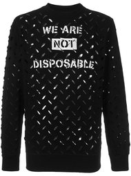 perforated sweatshirt Vivienne Westwood Anglomania