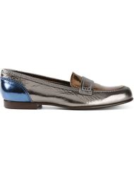 лоферы с металлическим отблеском Lanvin