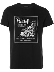 футболка с принтом логотипа  Belstaff