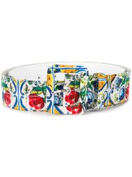 ремень с принтом Majolica Dolce &amp; Gabbana