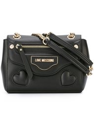 сумка на плечо с логотипом  Love Moschino