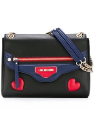 сумка на плечо с логотипом  Love Moschino