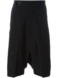 шорты с заниженной шаговой линией   Rick Owens