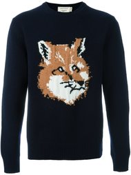 джемпер с лисой Maison Kitsuné