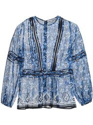 printed blouse Veronica Beard