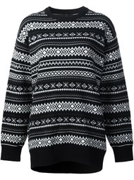 fair isle knit jumper  Alexander Wang