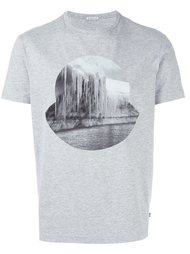футболка с принтом логотипа  Moncler