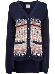patterned cardigan  Barrie