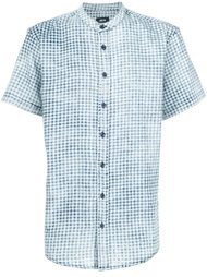 shortsleeved gingham check shirt Publish