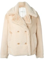 oversized faux fur peacoat Golden Goose Deluxe Brand