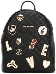 стеганый рюкзак  Love Moschino