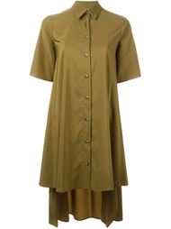 платье-рубашка с завязками спереди Mm6 Maison Margiela