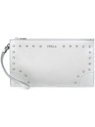 клатч с заклепками Furla