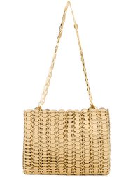 сумка на плечо с отделкой из кольчуги Paco Rabanne