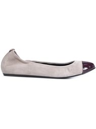 contrasted toe cap ballerinas Lanvin