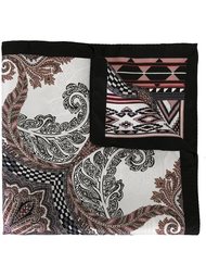 abstract print pocket square Etro