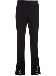pierced flared trousers Mugler