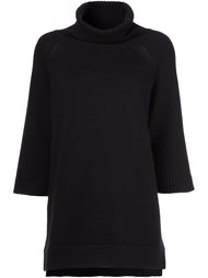 roll neck three-quarters sleeve sweater Co