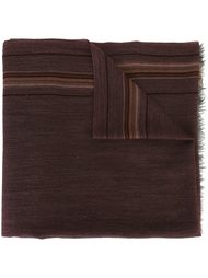 stripe detail scarf Brunello Cucinelli