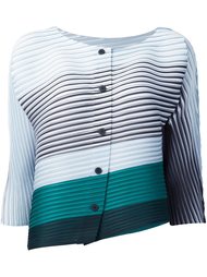 striped jacket Pleats Please By Issey Miyake