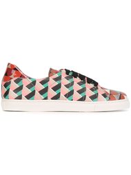 geometric print sneakers Red Valentino