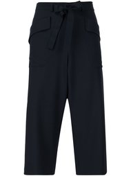 wide leg cropped trousers Zero + Maria Cornejo